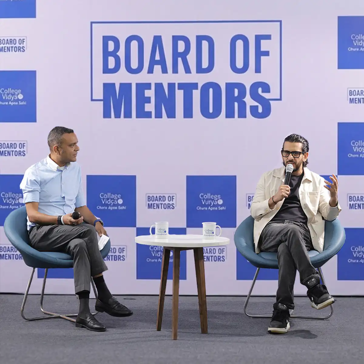 Board of Mentors panel discussion on stage