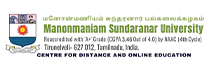 M.S. University Distance Education