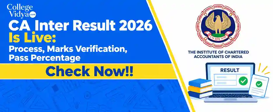 CA Inter Result 2026 Is Live Process Marks Verification Pass Percentage