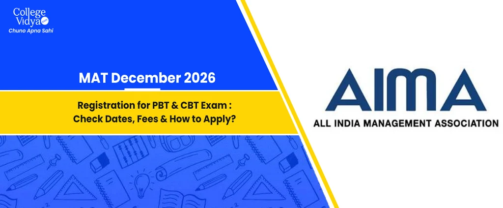 MAT December Cbt Pbt Exam 2026 Collegevidya News