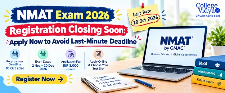 Nmat Exam 2026 Registration Closing Soon Collegevidya News 1
