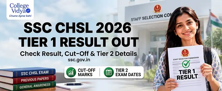 Ssc Chsl 2026 Tier 1 Result Out Collegevidya News