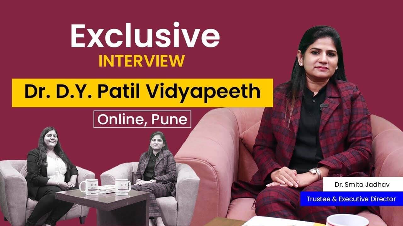 Interview: Dr. D.Y. Patil Vidyapeeth Online| "Experts ki Raye"