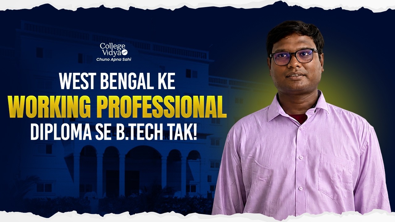 West Bengal ke Diploma Holder ki B.TECH Journey — Job Ke Saath!